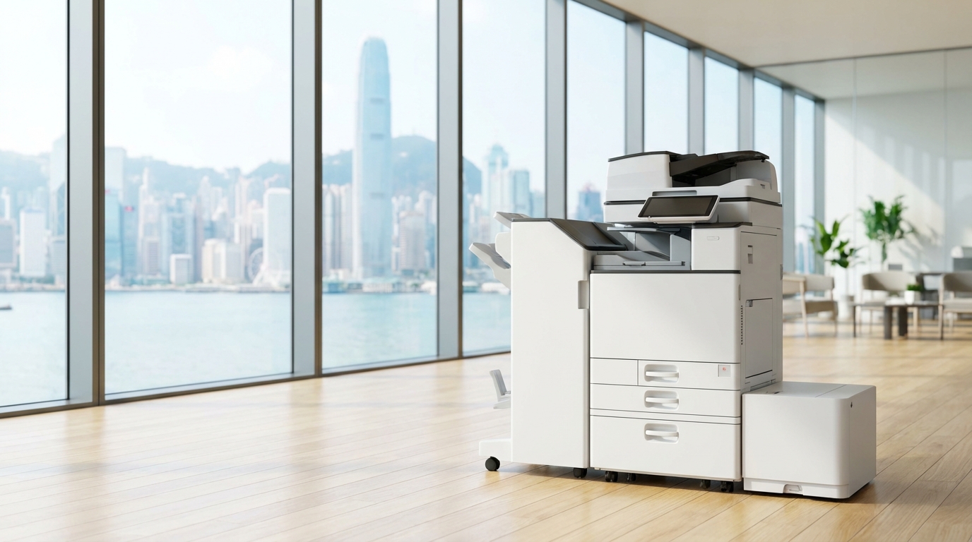 Office copier in a modern UK office